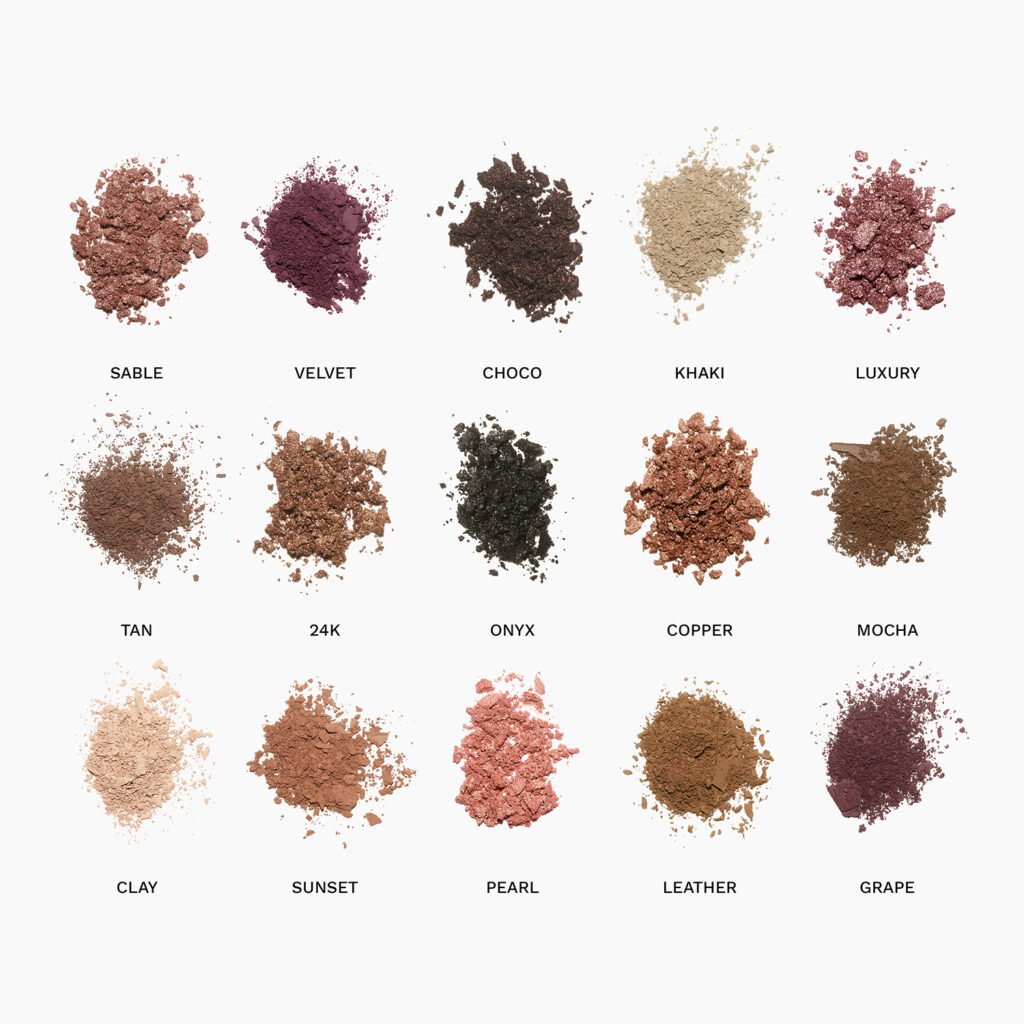 15 Metal HD and Ultra Matte Eyeshadows